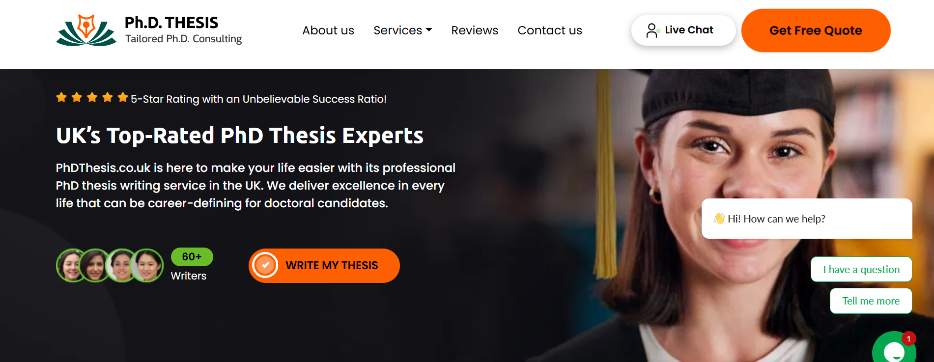 Best PhD Dissertation Writing Help in the UK