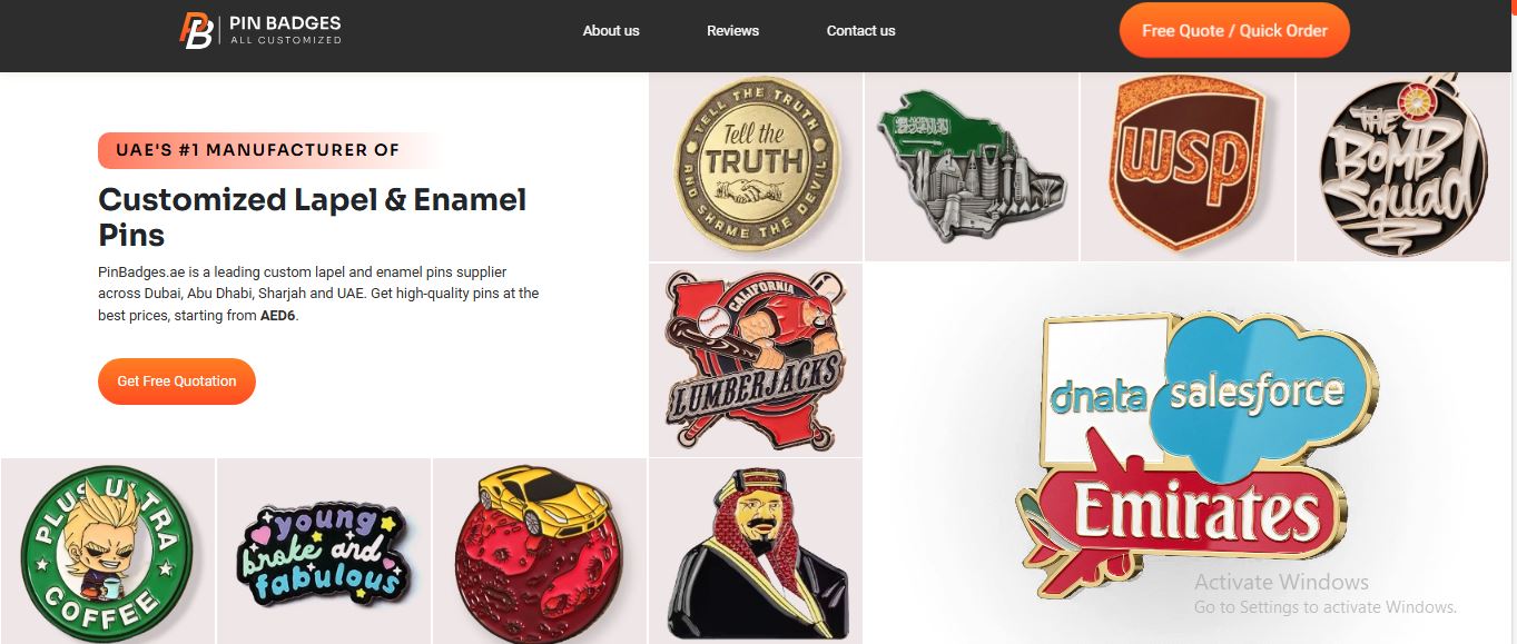 Customized Pin badges